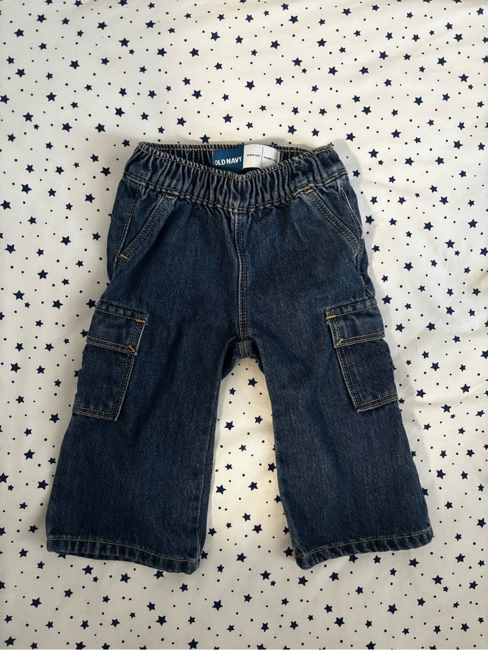 Old Navy Wide Leg Jeans 12-18 months